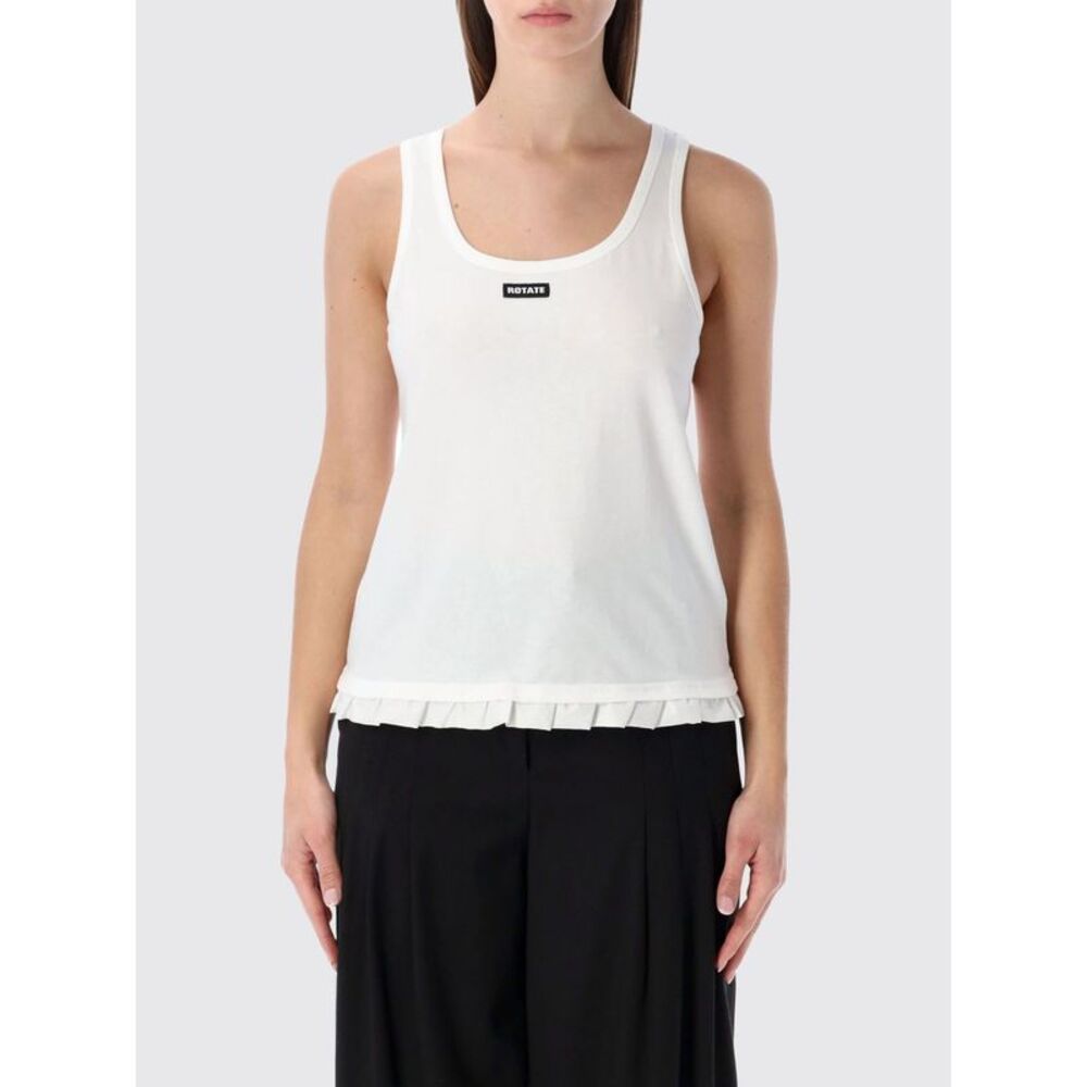 Rotate Top Woman White